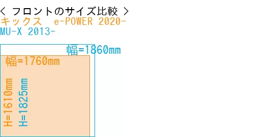 #キックス  e-POWER 2020- + MU-X 2013-